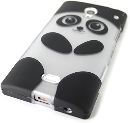 Sharp Aquos Crystal Hard Designer Phone Case (Cute Panda) | CoverON® (Snap Fit) Graphic Image Protector Series | Animal Design Slim Cover for Sharp Aquos Crystal 306SH