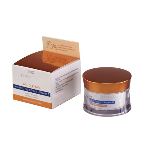 Formula Age Defence Revitalising Night Cream + Vitamin C
