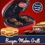 American Originals Mini Burger Maker Grill