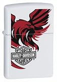 New Zippo Harley Davidson Bar And Shield Eagle White Matte High Quality Durable Popular