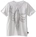 Charlie Rocket Boys 8-20 Lobster Short Sleeve Tee, White, 12