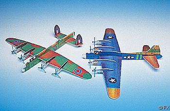 Foam Giant Bomber Gliders (1 dz)