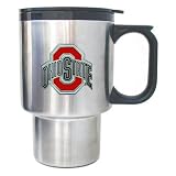 Ohio State Buckeyes Stainless Travel Mug - NCAA College Athletics - Fan Shop Sports Team Merchandise