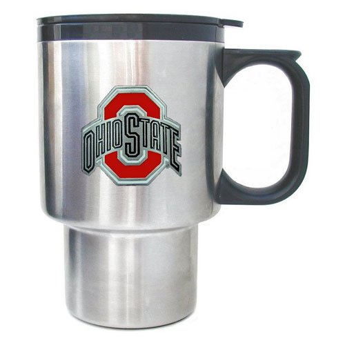 Ohio State Buckeyes Stainless Travel Mug - NCAA College Athletics - Fan Shop Sports Team Merchandise