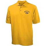 Missouri Tigers Gold Pique Polo