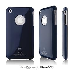 elago S2 Case for iPhone 3G/GS - Jean Indigo + Universal Dock Adapter included