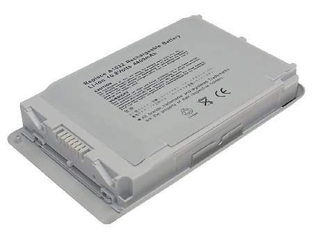 Li-ion 10.80V 4400mAh 661-2787, 661-3233, A1022, A1060, A1079, M8984, M8984G, M8984G/A, M9324, M9324G, M9324G/A, M9324J/A, M9572G/A, M9572J/A Replacement for APPLE 12 PowerBook G4 Laptop Battery