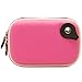 Limited Edition Magenta Eva Mini Hardshell Lightweight Carrying Case For Canon PowerShot Series Point and Shoot Digital Cameras