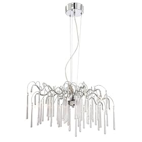 Possini Euro Glass Drip 34 Wide Pendant Chandelier by Possini Euro Design