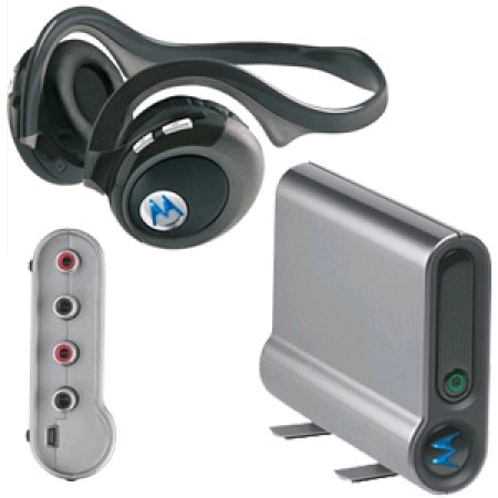Childrens Toyshop  Computer : Motorola HT820 & DC800 Stereo Headphones & Adaptor