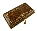 A Truly Elegant Classic Arabesque Music Jewelry Box with Locking Key (Hava Nagila, Alicia Jonas)