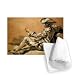 Small boy with a fishing rod, 1755 (black.. - Tea Towel 100% Cotton - Art247 - Tea Towel - 46x70cm