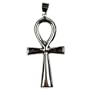 Sterling Silver Ankh - Pendant Necklace