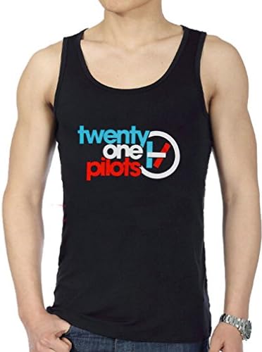 Jessie Wear Fans Twenty One Pilots Band Logo T shirt (L, TANKS)