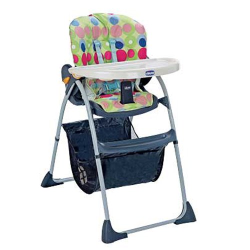 spotty high chair