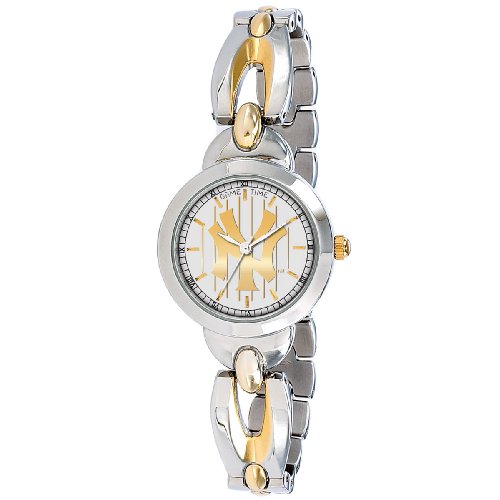 MLB Women's ME-NY3 Elegance Series New York Yankees Pinstripe Watch