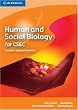Human and social biology for CSEC : teacher's support material