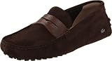 Lacoste Men's Concours 4 Loafer,Dark Brown,11 M US