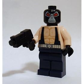 Bane with Gun - LEGO Batman Minifigure
