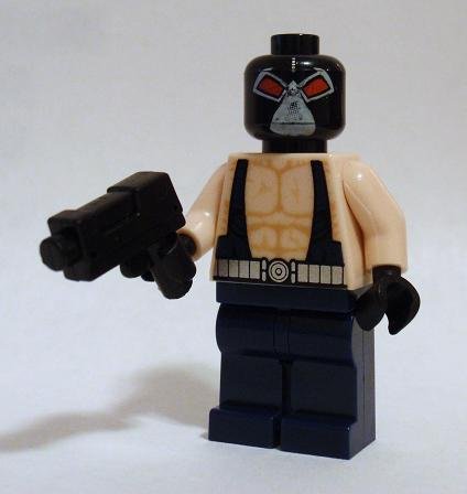  Bane with Gun - LEGO Batman Minifigure