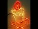 Lichtschlauch KERZE für Außen Lichterkette Weihnachten