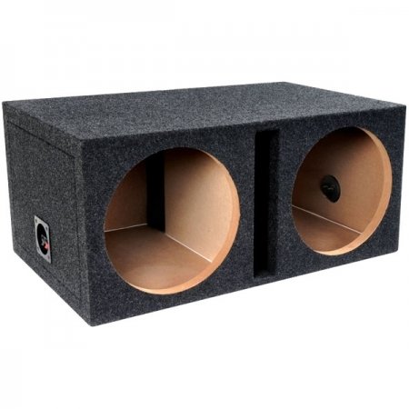 Atrend E15Dsv B Box Series 15-Inch Dual Vented Enclosure with Shared Chamber