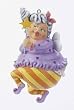 4" Funny Over the Hill Happy Birthday Fairy Christmas Ornament #23366