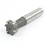 uxcell Tスロットカッター　超硬ttスロットカッター　25mmダイヤ　10mmの深さ　6フルート　カッティング　エンド　ミルフライス