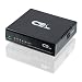 CSL - 5 Port Fast Ethernet Switch (10/100 Mbit) LAN aktiv (inkl. Netzteil) / Netzwerkswitch / Desktop Hub | RJ45 ports | Full Duplex | schwarz