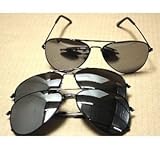 IMAGE OF Aviator Sunglasses (Black 3pk)