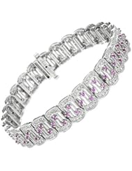CLK Diamond 14K White Gold 3.02CTW Diamond Bracelet