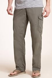 Utility Pure Cotton Cargo Trousers [T17-6004B-S]