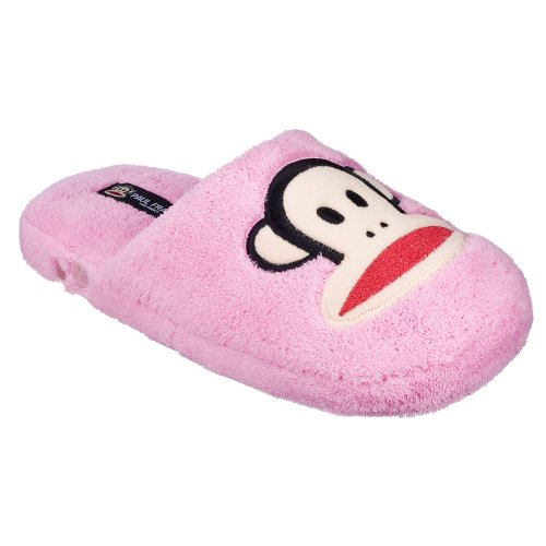 Juniors' and Women's Paul Frank Scuff Slippers - Pink