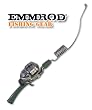 Emmrod 7 Coil Casting Rod Packer Combo - Green Handle Compact Fishing Pole & Reel