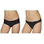 2 PACK: Womens Bikini Hipster Briefs Underwear Panties / Knickers (Size: 5/S)