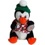 #0205 Coca-Cola Penguin in Striped Vest - Coke Bean Bag Plush