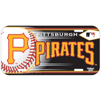 MLB Pittsburgh Pirates License Plate