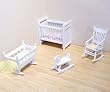 Melissa & Doug Deluxe Doll-House Nursery Furniture