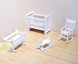 Melissa & Doug Deluxe Doll-House Nursery Furniture