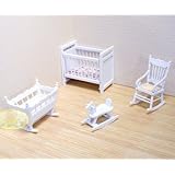 Melissa & Doug Deluxe Doll-House Nursery Furniture
