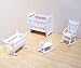 Melissa & Doug Deluxe Doll-House Nursery Furniture