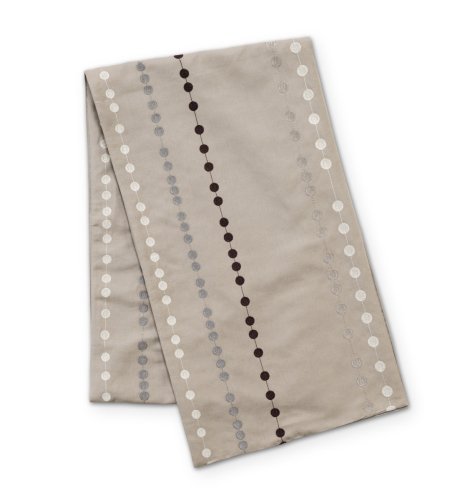Embroidered Spot String Table Runner