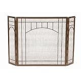 Arches Three-Part Folding Screen Finish: Graphite Powder Coated