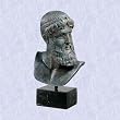 Poseidon Foundry Iron Statue Neptune Sculptural Bust