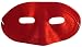 Red Satin Cloth Domino Eye Mask Harlequin Masquerade Theatrical Carnival Mardi Gras Halloween Costume Accessory
