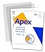 Apex Standard Laminating Pouches, Letter Size for 3ml Setting, 100 Per Pack