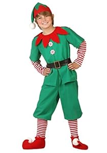 Child Holiday Elf Costume Small