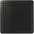 アピックス スチーム式アロマ加湿器 CUBE ブラック AHD-030-BK