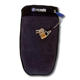 TravelSafe 100 Black Secure Portable Safe - 0420