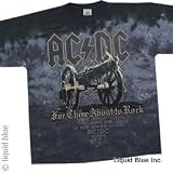 41nAAil1QkL. SL160  AC/DC Cannon T Shirt (Tie Dye)